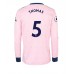 Cheap Arsenal Thomas Partey #5 Third Football Shirt 2022-23 Long Sleeve